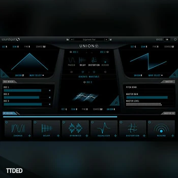 [波表合成器插件]SoundSpot Union v1.0.3 [WiN, MacOSX]（412Mb）