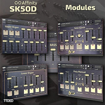 [SK50D合成器音源]Affinity Harmonics SK50D v1.1.2 [KONTAKT]（574Mb）