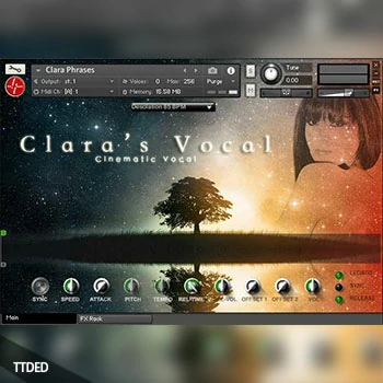 [影视人声音源]Findasound Clara’s Vocal v2.1.01 [KONTAKT]（2.2Gb）