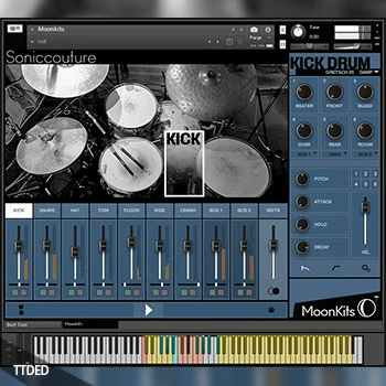 [爵士鼓组音源]Soniccouture Moonkits v1.1.0 [KONTAKT]（11.96Gb+11.83Gb）