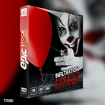 [惊悚片预告片游戏音效FX]Epic Stock Media Infiltration Thriller 16 24Bit [WAV]（5.56Gb）