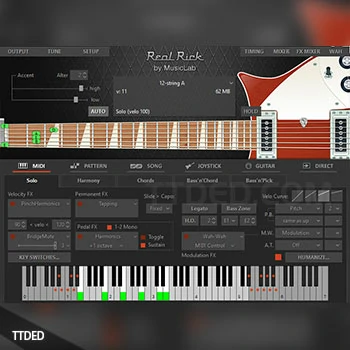 [电吉他音源插件]MusicLab RealRick v4.0.5.7471 v4.0.2.7433 [WiN, MacOSX]（961Mb）