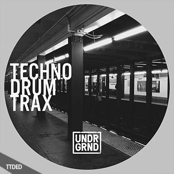 [Techno科技浩室鼓组素材Ableton扩展]UNDRGRND Sounds Techno Drum Trax [WAV, MiDi]（87Mb）