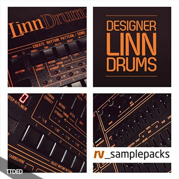 [简约科技浩室鼓组素材]RV Samplepacks Designer Linn Drums [多格式]（1.34Gb）