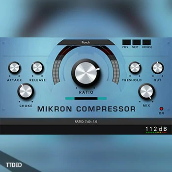 [压缩插件]112dB Mikron Compressor v1.0.2 [WiN]（7Mb）