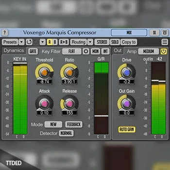[压缩器插件]Voxengo Marquis Compressor v2.2 [WiN, MacOSX]（32Mb）