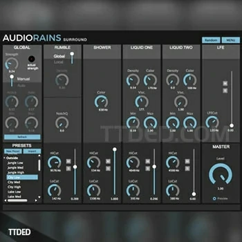[雨声音频插件]LeSound AudioRain Pro v2.4.7 [WiN]（6Mb）