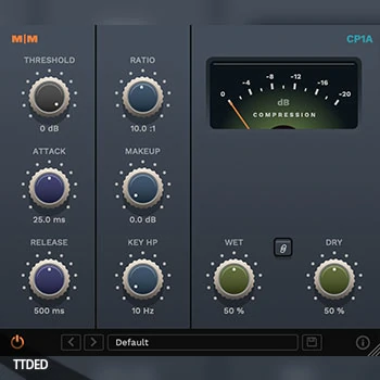 [动态压缩器插件]Mellowmuse CP1A v2.9 [WiN, MacOSX]（20Mb）