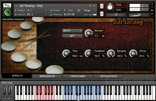 Cryptocipher Tarangs KONTAKT