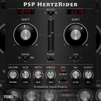 [移频器插件]PSPaudioware PSP HertzRider v1.0.0 [WiN]（17Mb）