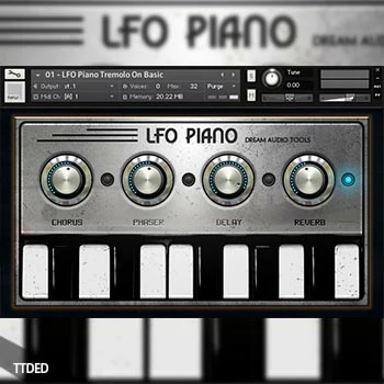 [低频振荡器钢琴音源]Dream Audio Tools The LFO Piano v1.5 [KONTAKT]（791Mb）