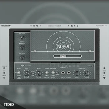 [磁带延迟效果器]Audiority PlexiTape v1.1.0 [WiN, MacOSX]（95Mb）
