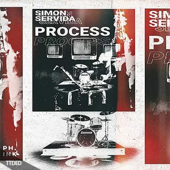 [嘻哈说唱鼓组采样]Simon Servida Process Drum Kit [WAV]（3Mb）