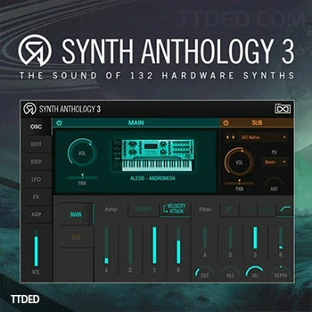 [Falcon音色库预置现代合成器]UVI Soundbank Synth Anthology 3 v1.0.1（13.48Gb）