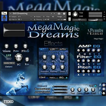 [魔幻梦想氛围音源]PlugInGuru MegaMagic Dreams v1 [KONTAKT]（271Mb）