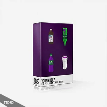 [MiDi素材嘻哈说唱]Young Kelz Drip Season Midi Kit（13Kb）