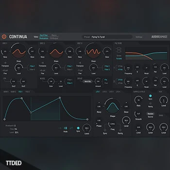 [模拟合成器插件]Audio Damage AD051 Continua v1.0.17  v1.0.19 [WiN, MacOSX]（40Mb）