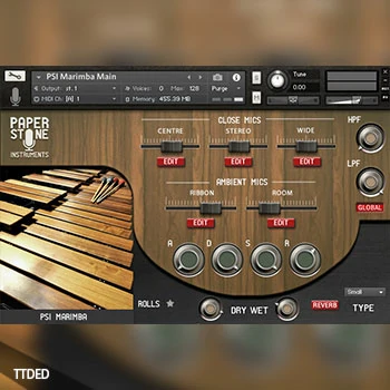 [马林巴琴音源]Paper Stone Instruments Marimba [KONTAKT]（2.82Gb）