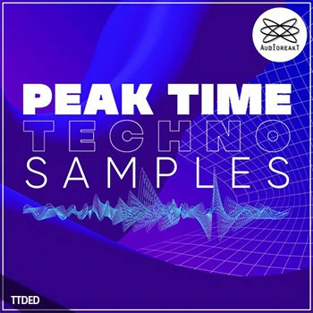 [泰克诺科技浩室素材]Audioreakt Peak Time Techno Samples Pack [WAV, MiDi]（1.08Gb）