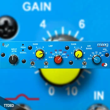 [单通道两段均衡器插件]Maag Audio EQ2 v1.5 [WiN]（32Mb）