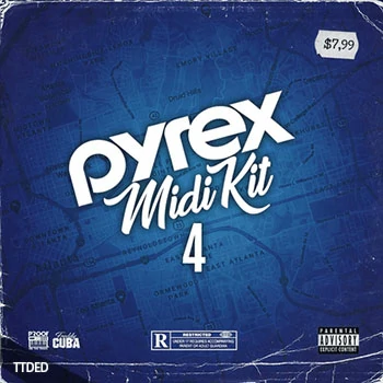 [Trap陷阱素材]ProofOnTheTrack PYREX Midi Kit 4 [WAV, MiDi]（128Mb）