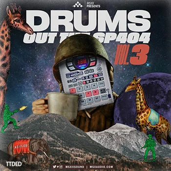 [嘻哈说唱鼓组采样]MSXII Sound Drums Out Of the SP-404 Vol.3 [WAV]（10Mb）