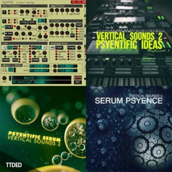 [Sylenth1-Serum预置音色PsyTrancе]Vertical Sounds Vertical Sounds Collection Vols.1-4（10Mb）