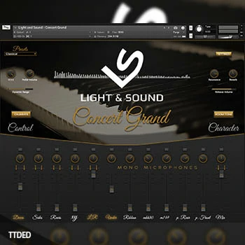 [音乐会施坦威C钢琴音源]Light and Sound Concert Grand v1.14 [KONTAKT]（23.4Gb）